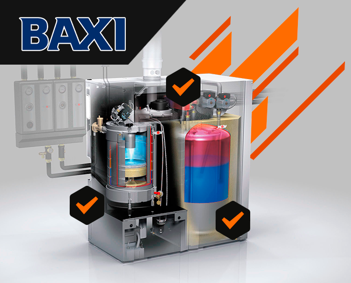 Mantenimiento de calderas Baxi en Madrid