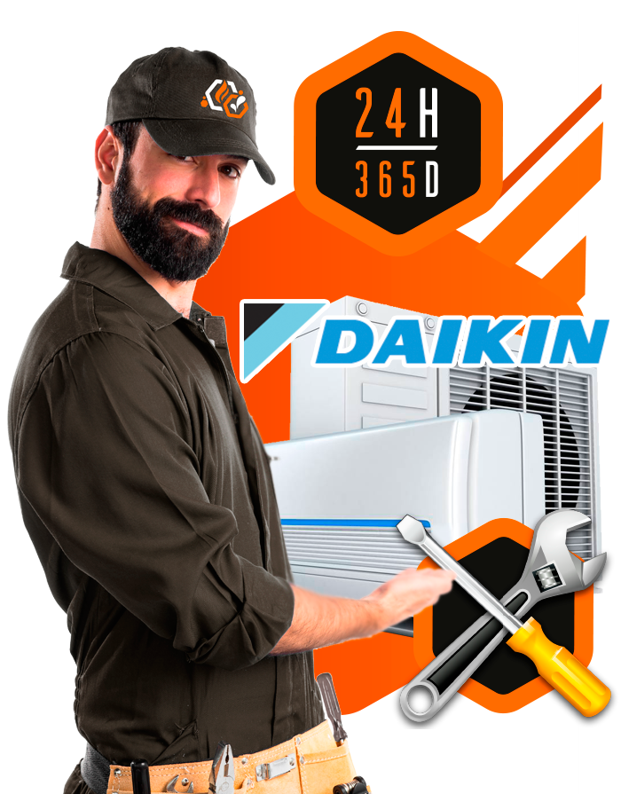 reparación aire acondicionado Daikin en MAdrid