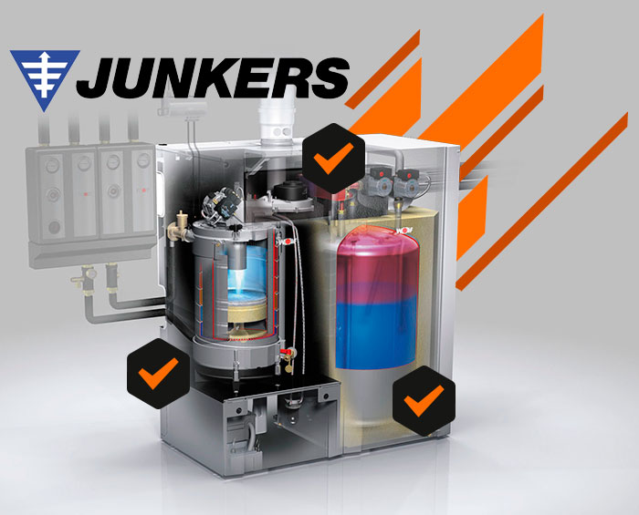 Contratos de mantenimiento de calderas Junkers en Yuncos